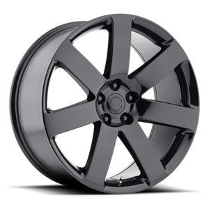 OE Creations PR138 Gloss Black 20x9 +26 5x115mm 71.5mm - WheelWiz