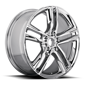 OE Creations PR141 Chrome 18x8 +32 5x112mm 66.6mm - WheelWiz