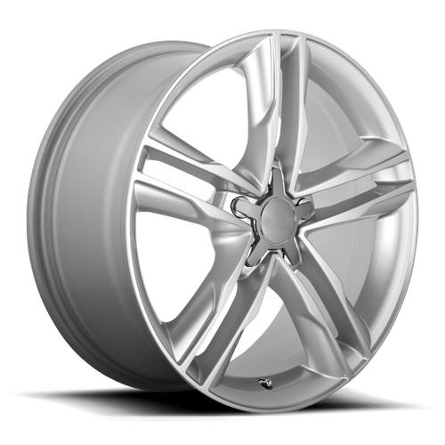 OE Creations PR141 Hyper Silver 16x7.5 +35 5x112mm 66.6mm - WheelWiz