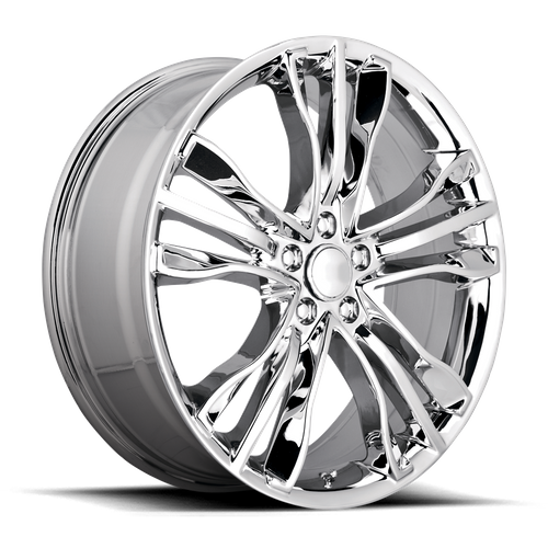 OE Creations PR142 Chrome 19x8.5 +32 5x112mm 66.6mm - WheelWiz