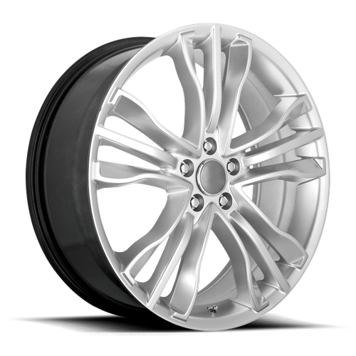 OE Creations PR142 Hyper Silver 19x8.5 +32 5x112mm 66.6mm - WheelWiz