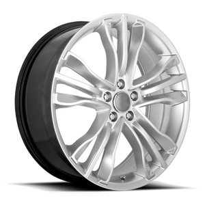 OE Creations PR142 Hyper Silver 19x8.5 +32 5x112mm 66.6mm - WheelWiz