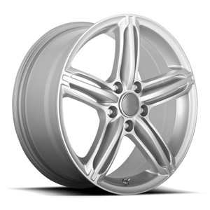 OE Creations PR145 Hyper Silver 18x8 +32 5x112mm 57.1mm - WheelWiz