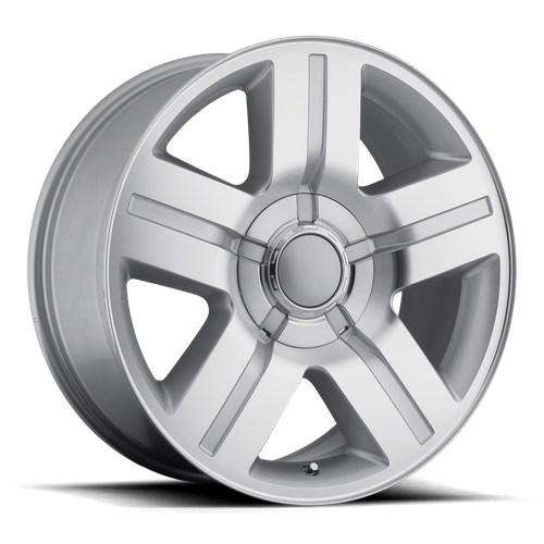 OE Creations PR147 Silver Machined 20x8.5 0 5x120.65|5x127mm 78.1mm - Wheelwiz