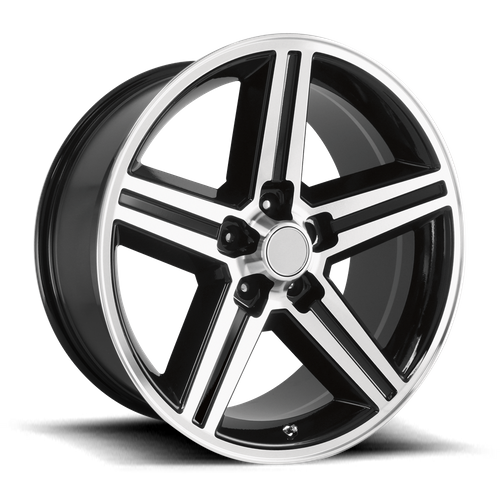 OE Creations PR148 Gloss Black Machined 16x8 0 5x120.65mm 73.1mm