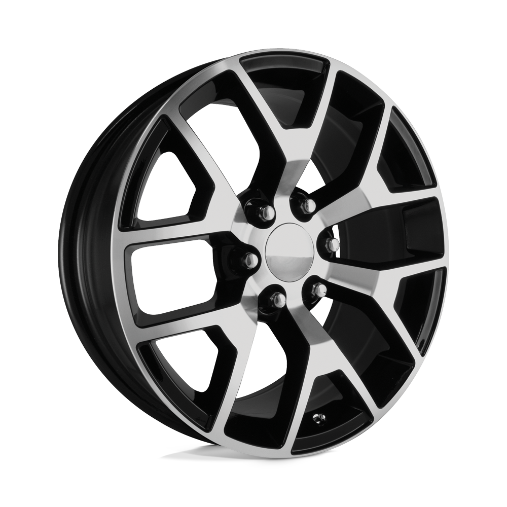 OE Creations PR150 Gloss Black/machined 20x9 +27 6x139.7mm 78.1mm - WheelWiz
