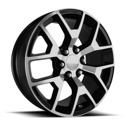 OE Creations PR150 Gloss Black Machined 22x9 +27 6x139.7mm 78.1mm - Wheelwiz