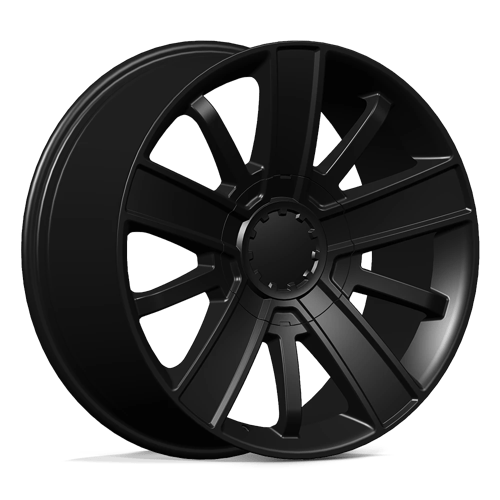 OE Creations PR153 Satin Black 20x9 +27 6x139.7mm 78.1mm - WheelWiz