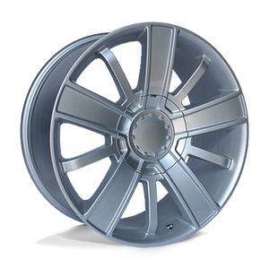 OE Creations PR153 Silver 20x9 +27 6x139.7mm 78.1mm - WheelWiz