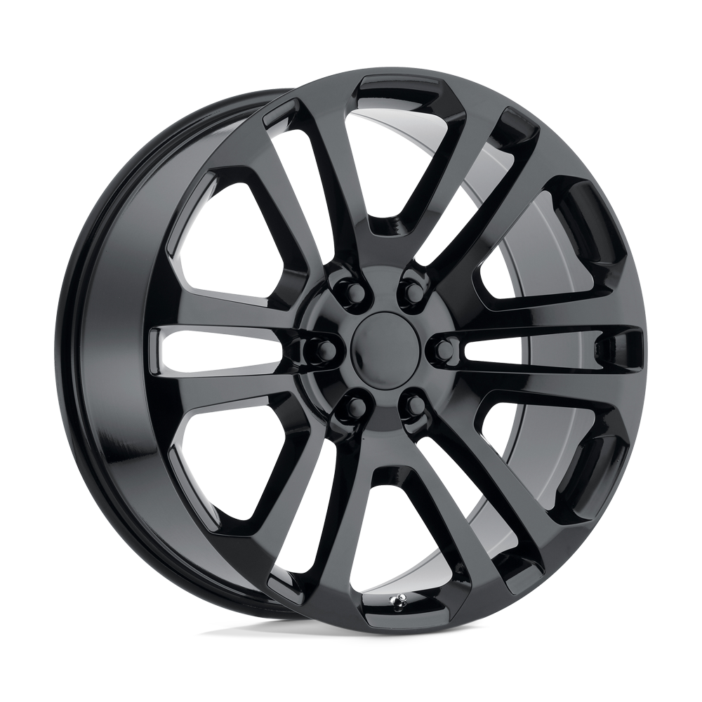 OE Creations PR158 Gloss Black 22x9 +24 6x139.7mm 78.1mm - WheelWiz