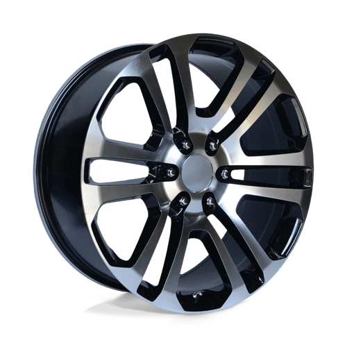 OE Creations PR158 Gloss Black With Machined Face 20x9 +24 6x139.7mm 78.1mm - WheelWiz