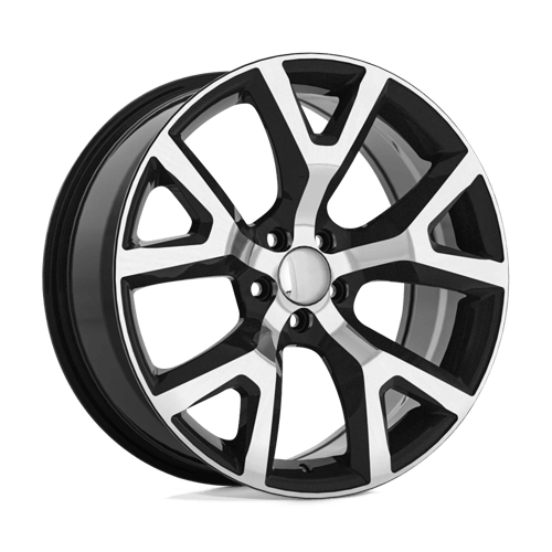 OE Creations PR159 Gloss Black With Machined Face 18x7.5 +31 5x110mm 65.1mm - WheelWiz