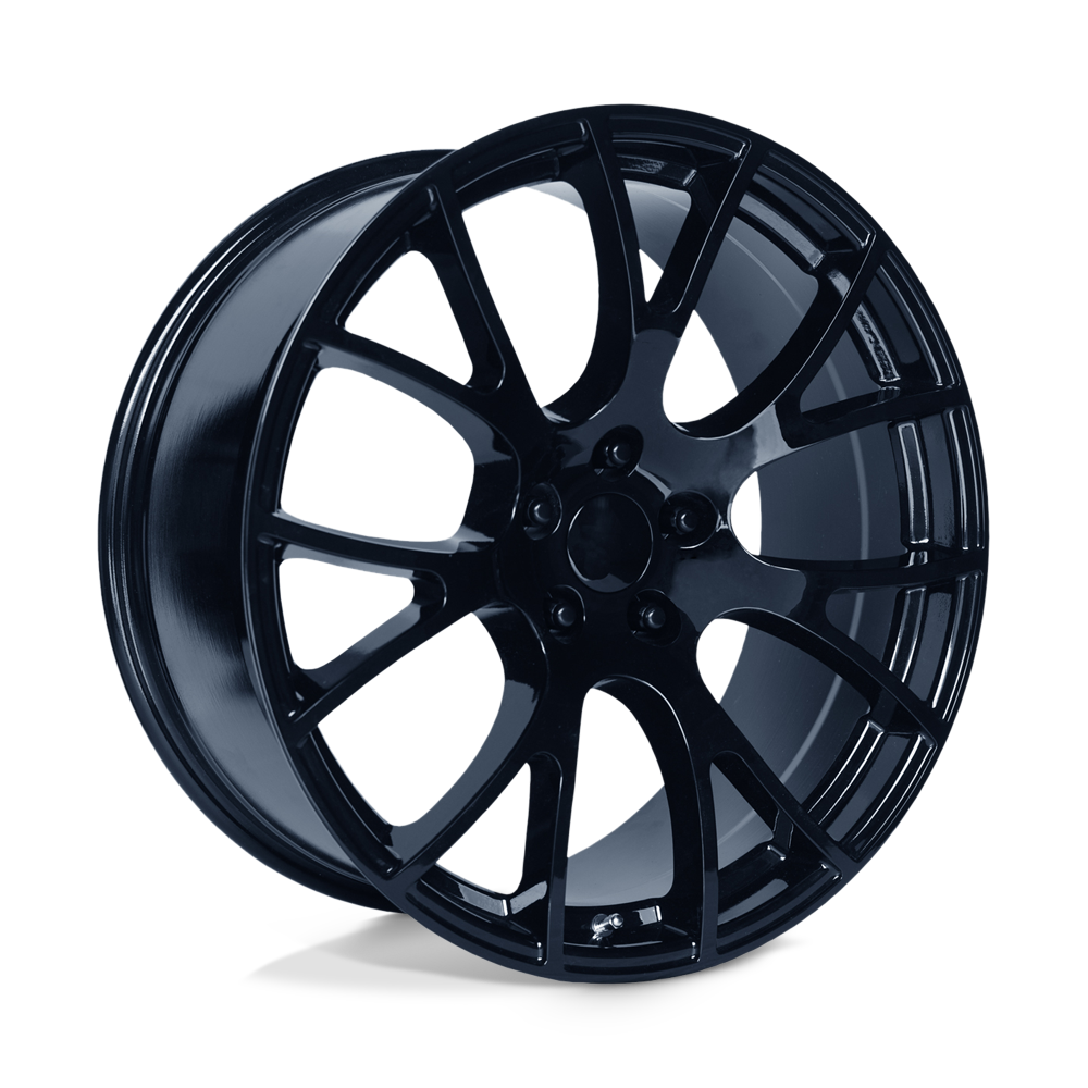 OE Creations PR161 Gloss Black 22x9 +18 5x115mm 71.5mm - WheelWiz