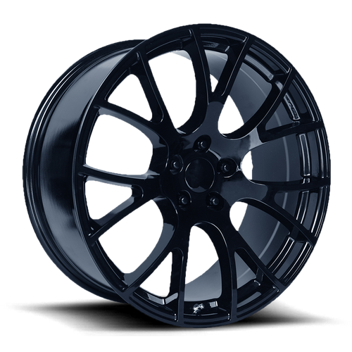 OE Creations PR161 Gloss Black 20x10 +18 5x115mm 71.5mm