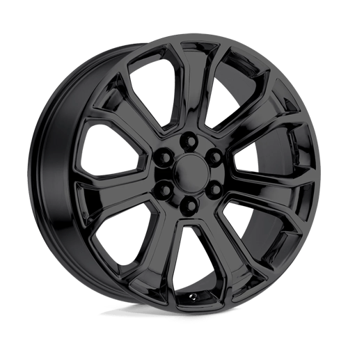 OE Creations PR166 Gloss Black 20x9 +24 6x139.7mm 78.1mm - Wheelwiz