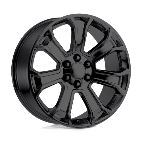 OE Creations PR166 Gloss Black 22x9 +24 6x139.7mm 78.1mm - Wheelwiz
