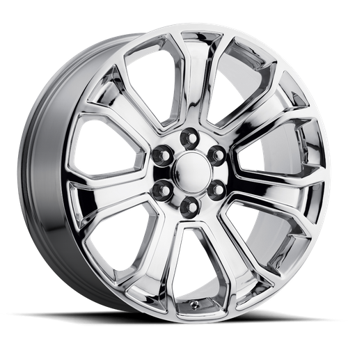 OE Creations PR166 Chrome 20x9 +24 6x139.7mm 78.1mm - Wheelwiz