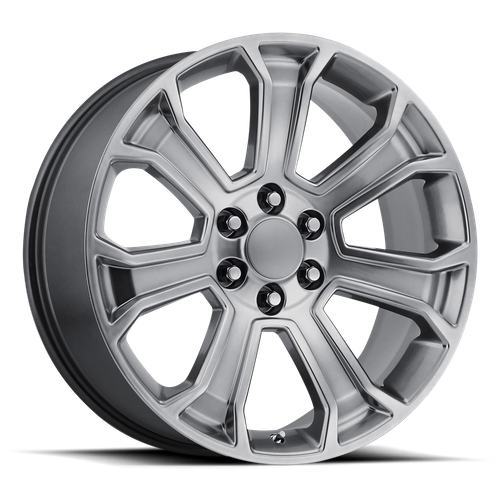 OE Creations PR166 Hyper Silver 22x9 +24 6x139.7mm 78.1mm