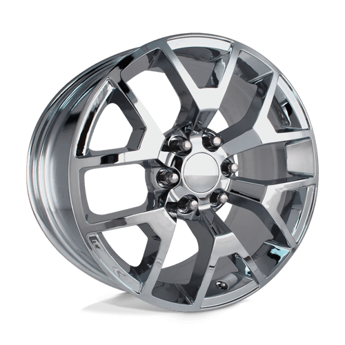 OE Creations PR169 Chrome 20x9 +27 6x139.7mm 78.1mm - Wheelwiz