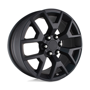 OE Creations PR169 Matte Black 22x9 +27 6x139.7mm 78.1mm - WheelWiz