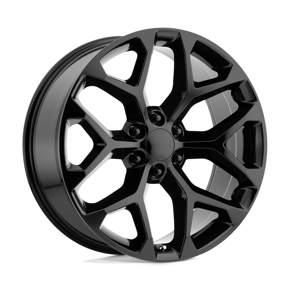 OE Creations PR176 Gloss Black 24x10 +31 6x139.7mm 78.1mm - WheelWiz