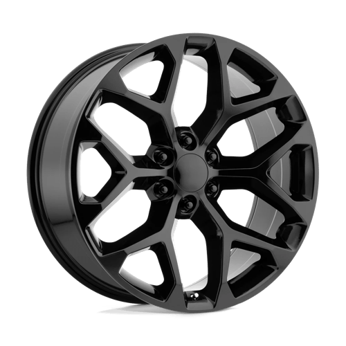 OE Creations PR176 Gloss Black 22x9 +24 6x139.7mm 78.1mm - Wheelwiz