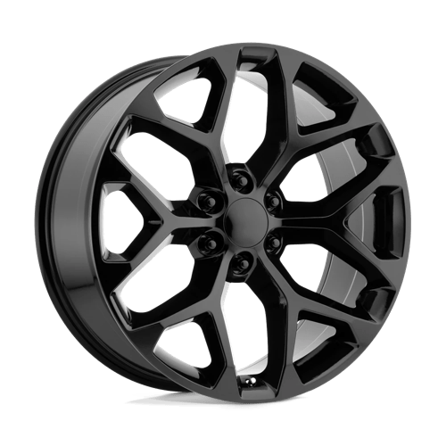 OE Creations PR176 Gloss Black 24x10 +31 6x139.7mm 78.1mm - WheelWiz