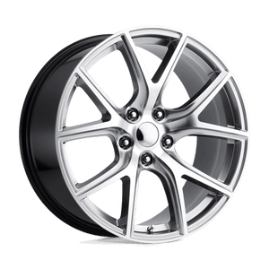 OE Creations PR181 Hyper Silver Machined 20x9 +20 5x115mm 71.5mm - WheelWiz