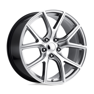 OE Creations PR181 Hyper Silver Machined 20x10 +18 5x115mm 71.5mm - WheelWiz