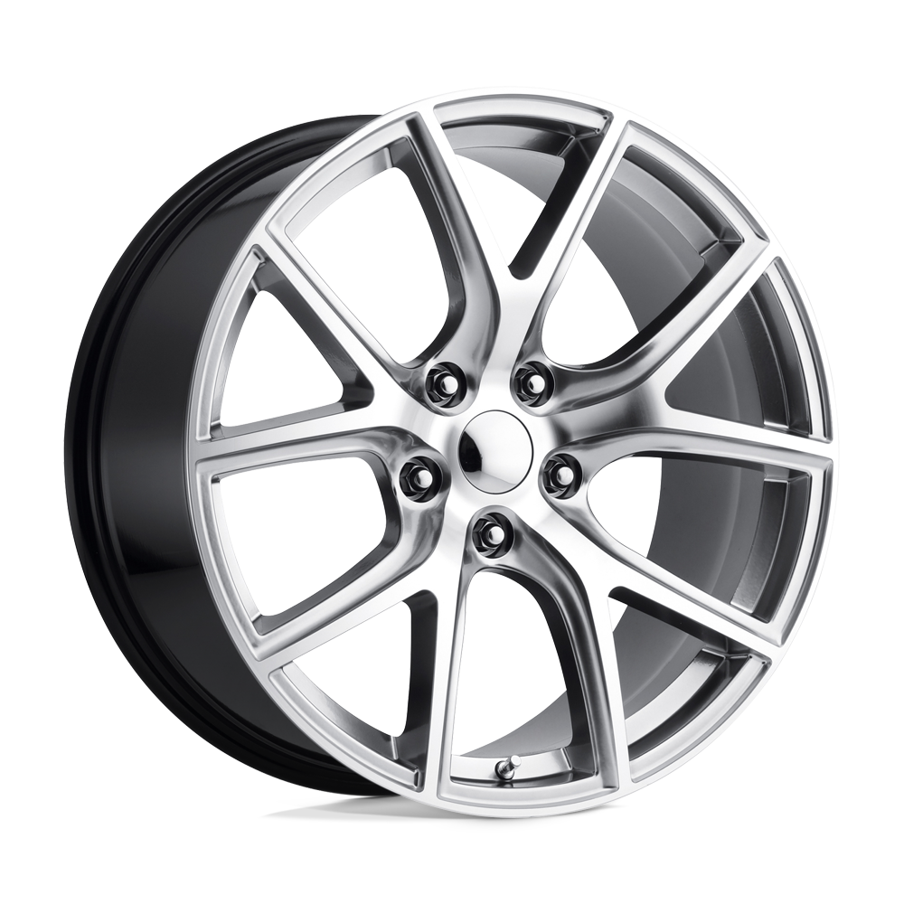 OE Creations PR181 Hyper Silver Machined 20x9 +20 5x115mm 71.5mm - WheelWiz