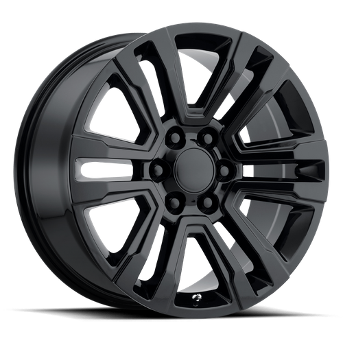 OE Creations PR182 Gloss Black 20x9 +24 6x139.7mm 78.1mm