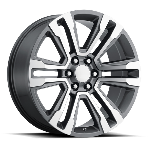OE Creations PR182 Gunmetal Machined 20x9 +24 6x139.7mm 78.1mm