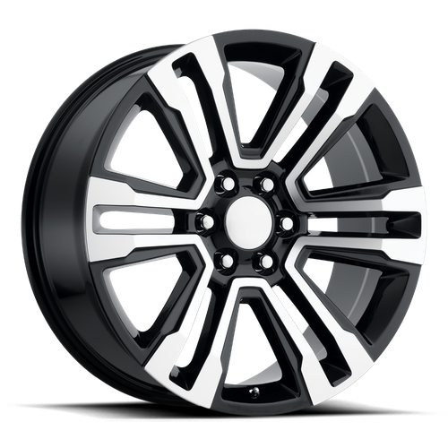 OE Creations PR182 Gloss Black Machined 26x10 +31 6x139.7mm 78.1mm