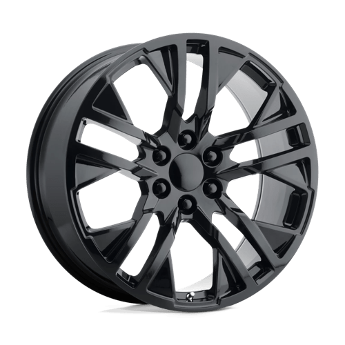 OE Creations PR187 Gloss Black 22x9 +24 6x139.7mm 78.1mm - Wheelwiz