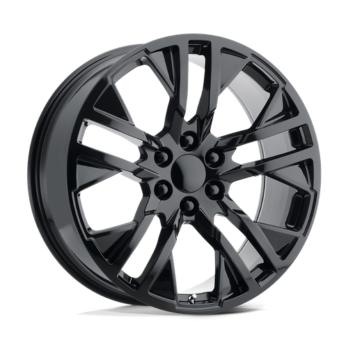 OE Creations PR187 Gloss Black 22x9 +24 6x139.7mm 78.1mm