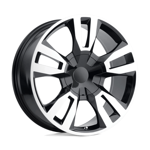 OE Creations PR188 Gloss Black Machined 22x9 +27 6x139.7mm 78.1mm - Wheelwiz