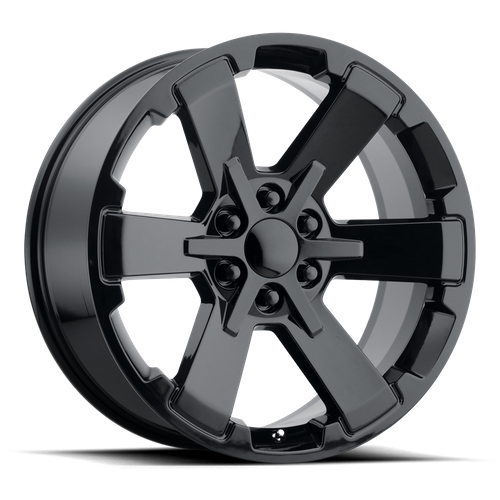 OE Creations PR189 Gloss Black 22x9 +24 6x139.7mm 78.1mm