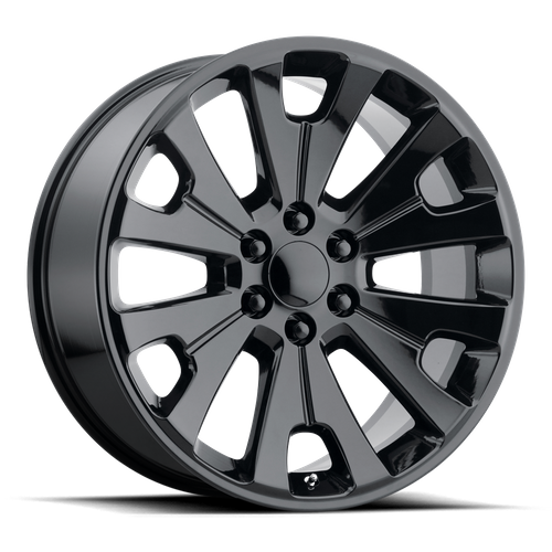 OE Creations PR190 Gloss Black 22x9 +24 6x139.7mm 78.1mm