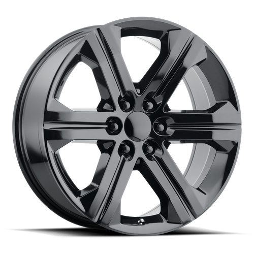 OE Creations PR191 Gloss Black 22x9 +24 6x139.7mm 78.1mm