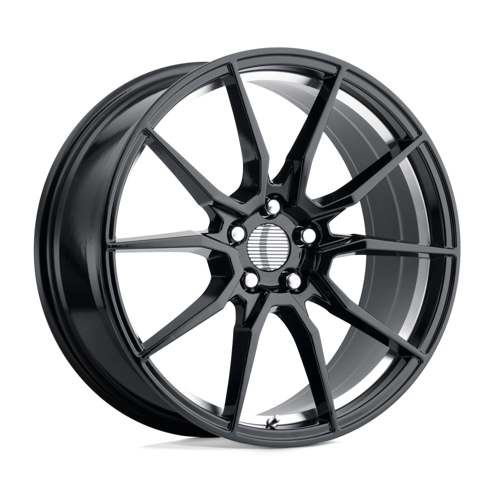 OE Creations PR193 Gloss Black Machined 17x9 +24 5x114.3mm 70.7mm - WheelWiz