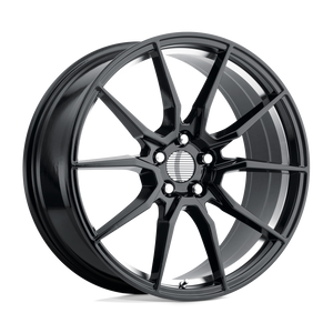 OE Creations PR193 Gloss Black Machined 17x9 +24 5x114.3mm 70.7mm - WheelWiz