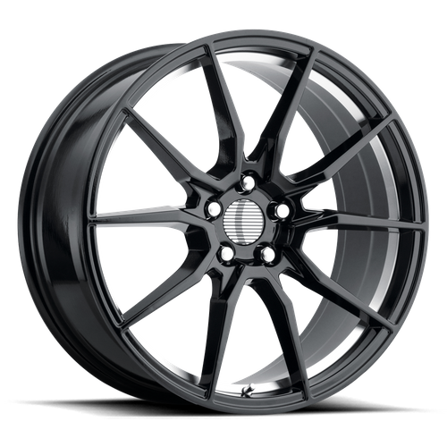 OE Creations PR193 Gloss Black Machined 18x9 +30 5x114.3mm 70.7mm