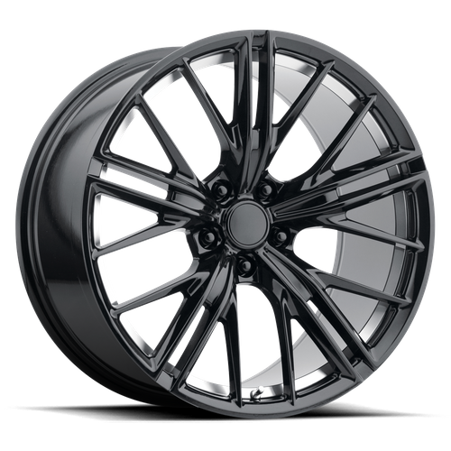OE Creations PR194 Gloss Black Machined 20x10 +35 5x120mm 67.1mm