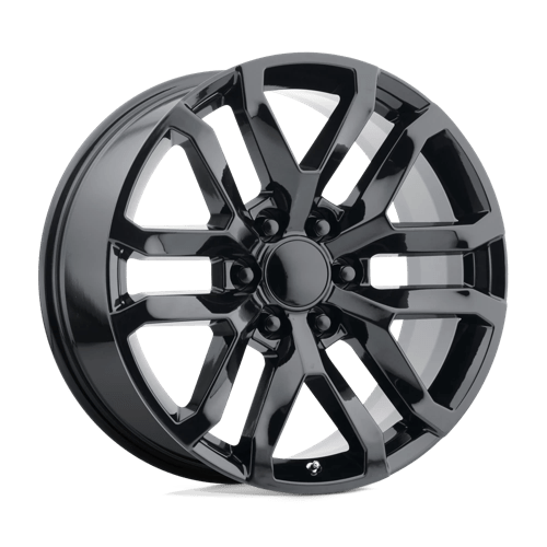 OE Creations PR196 Gloss Black 22x9 +24 6x139.7mm 78.1mm - Wheelwiz