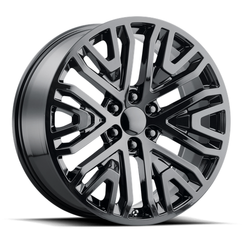 OE Creations PR197 Gloss Black 22x9 +28 6x139.7mm 78.1mm