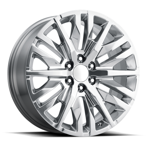 OE Creations PR198 Polished 20x9 +24 6x139.7mm 78.1mm
