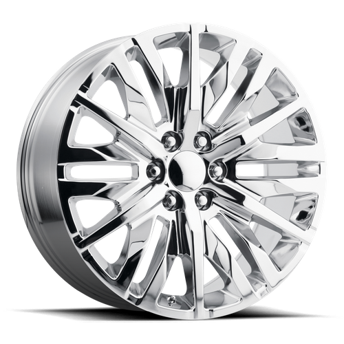 OE Creations PR198 Chrome 20x9 +24 6x139.7mm 78.1mm