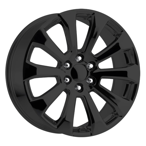OE Creations PR204 Gloss Black 22x9 +28 6x139.7mm 78.1mm - Wheelwiz