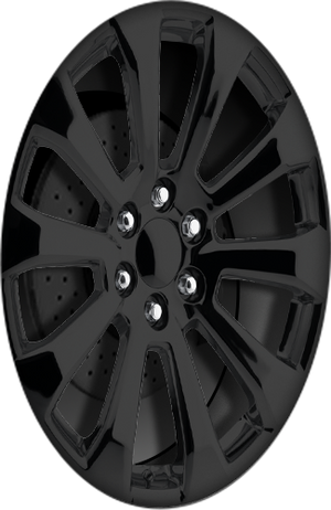 OE Creations PR204 Gloss Black 22x9 +28 6x139.7mm 78.1mm