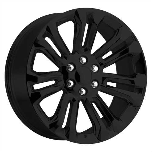 OE Creations PR205 Gloss Black 24x10 +24 6x139.7mm 78.1mm - Wheelwiz